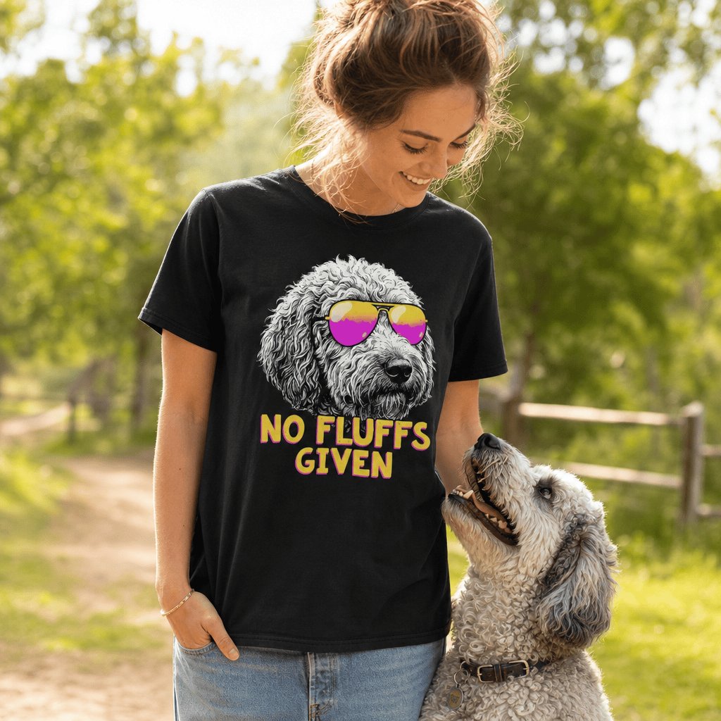 No Fluffs Doodle T-Shirt in by Puppy Jo