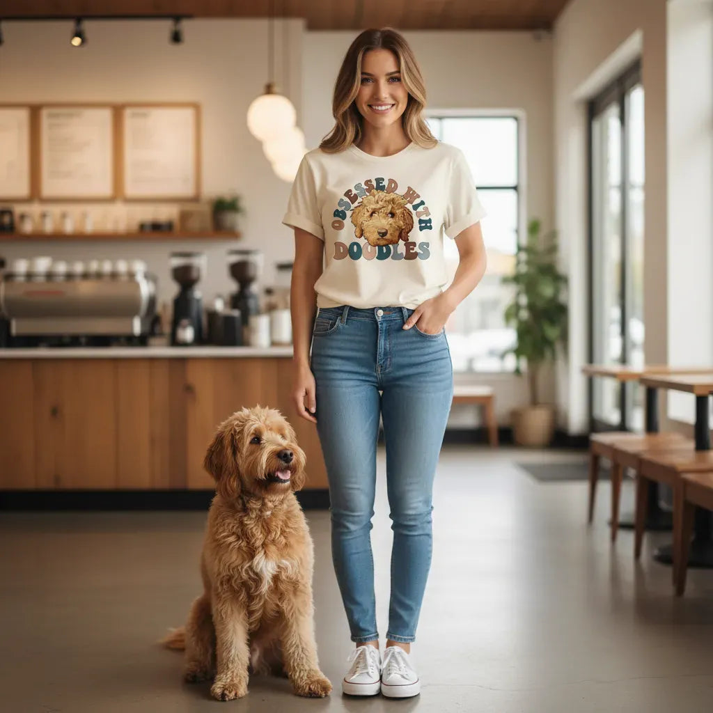 Obsessed Doodles T-Shirt in by Puppy Jo