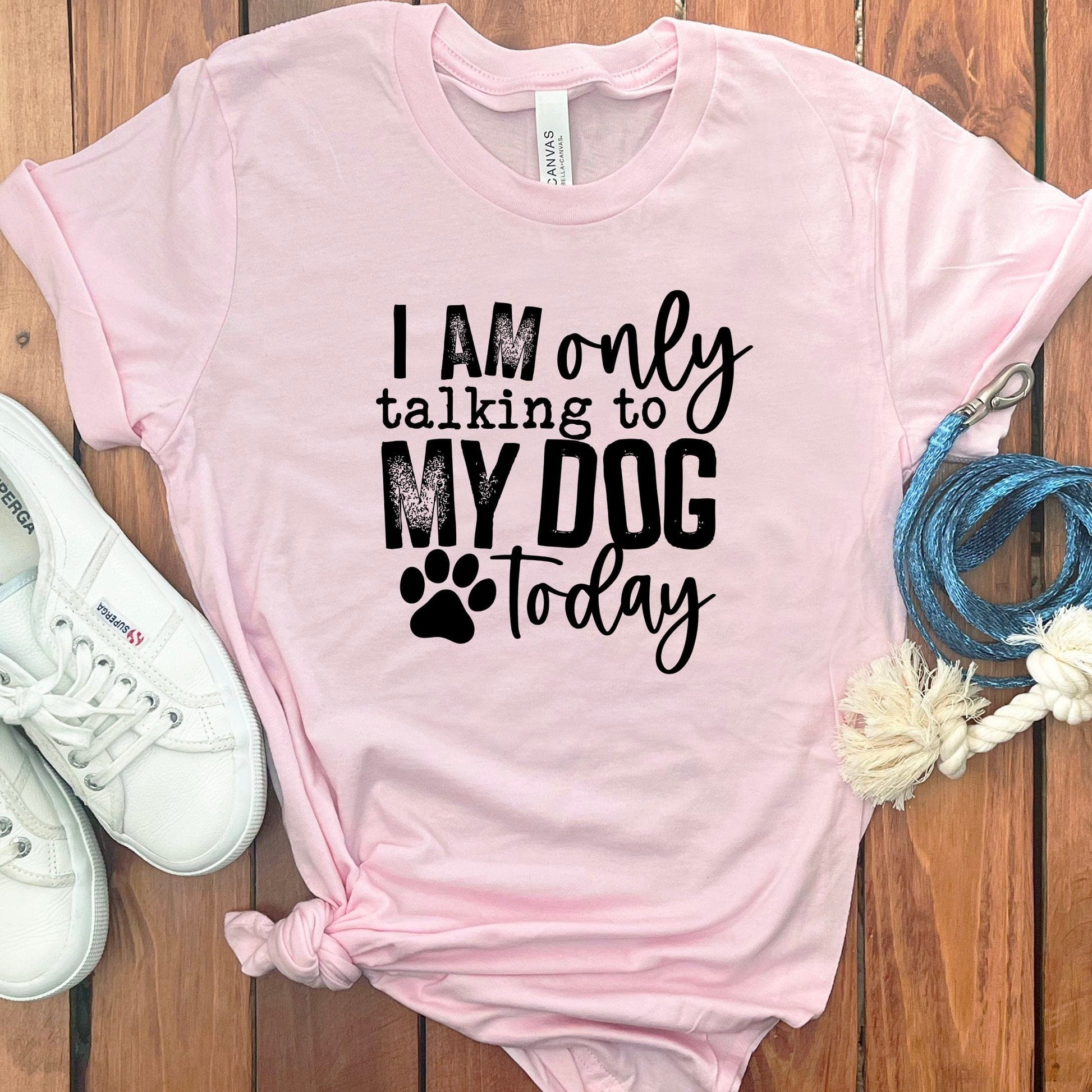 I Am Only Talking To My Dog Today T-shirt product type