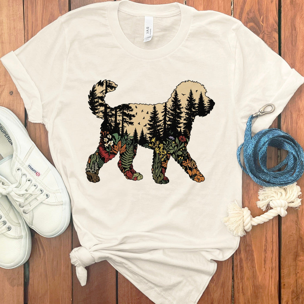 Outdoor Doodle T-Shirt in Natural / S by Puppy Jo