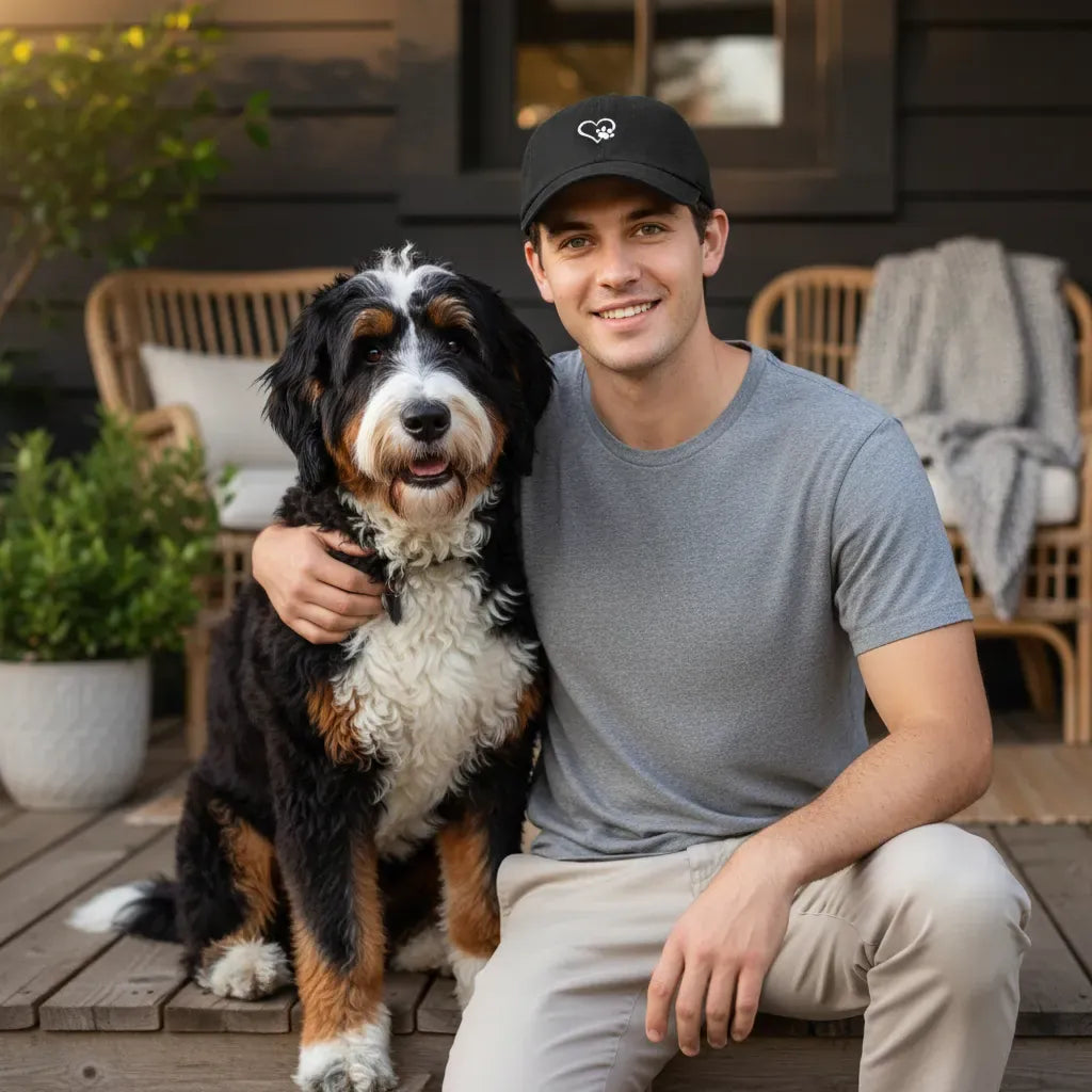 Paw Heart Hat in by Puppy Jo