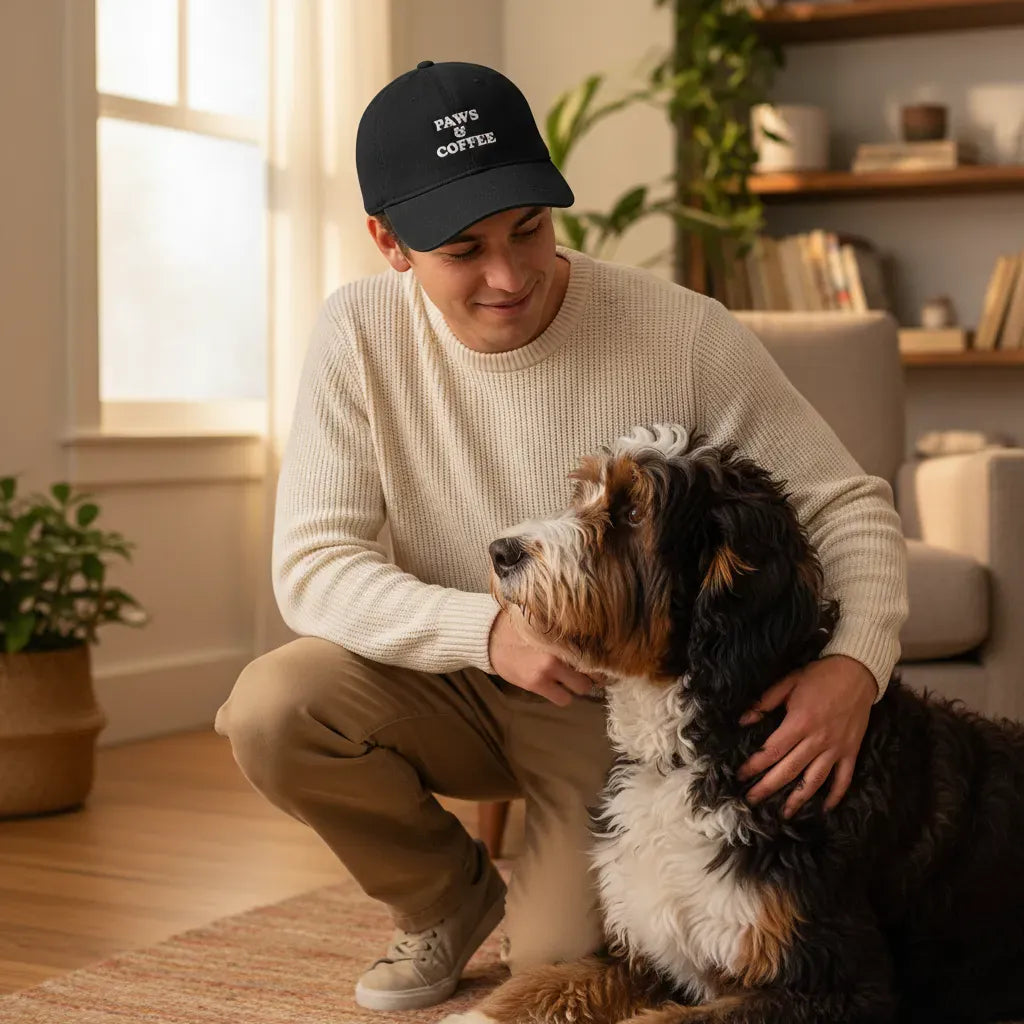 Paws & Coffee Hat in by Puppy Jo