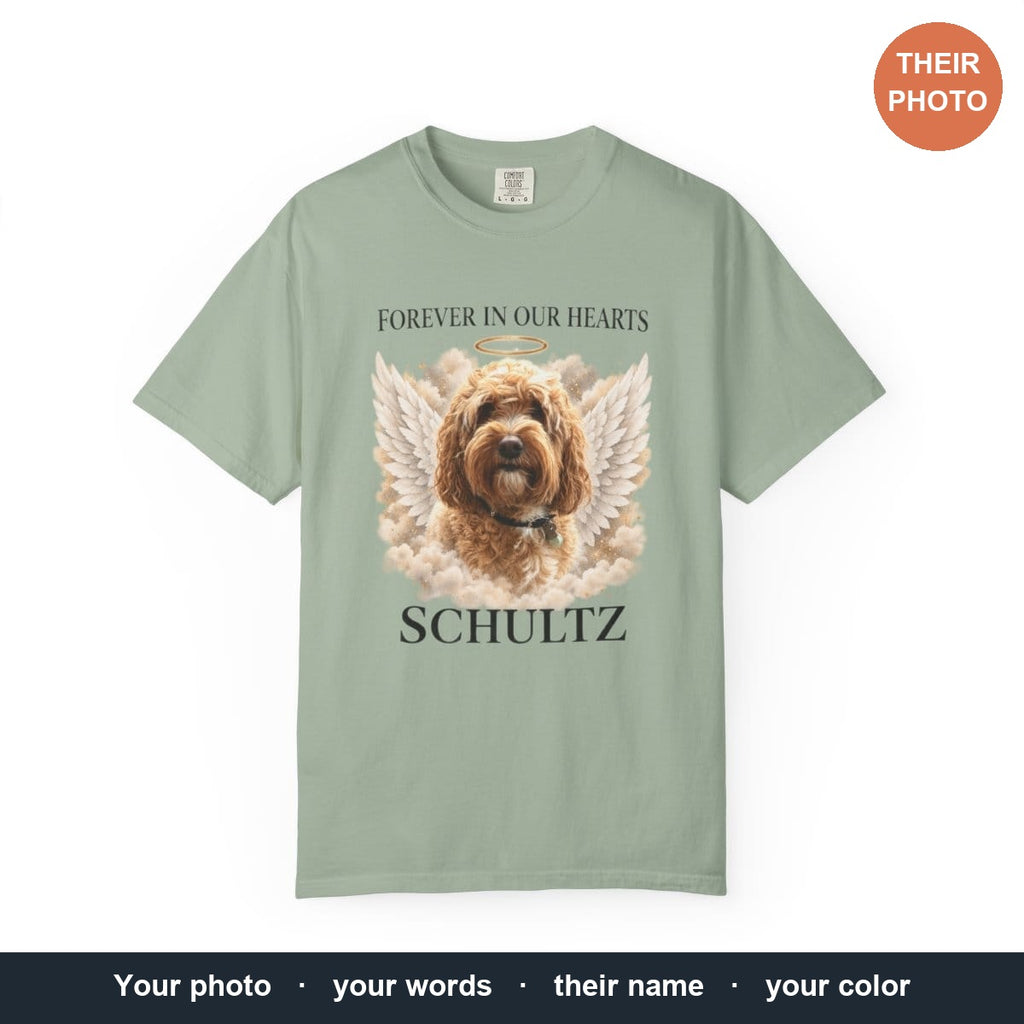 Personalized Pet Memorial Signature T-Shirt in by AnywherePOD