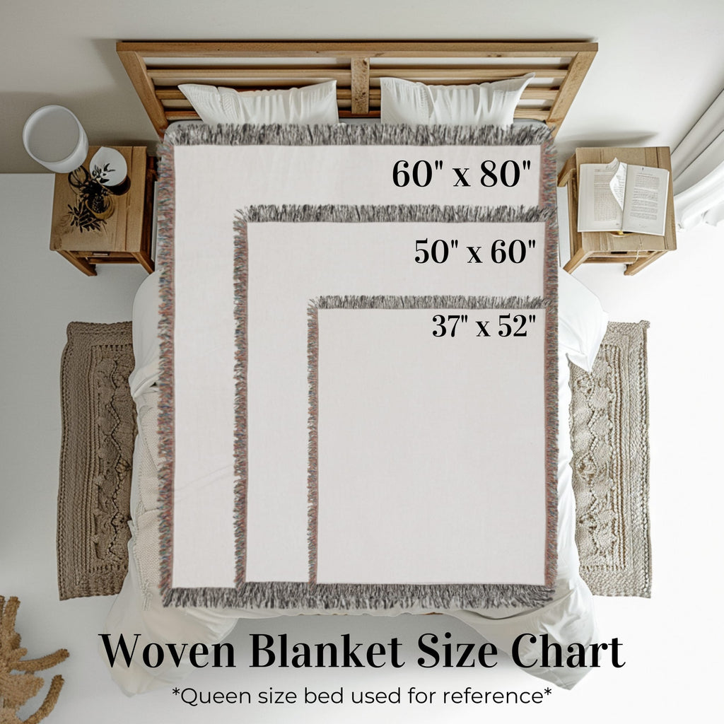 Pet Photo Heirloom Woven Blanket in by AnywherePOD