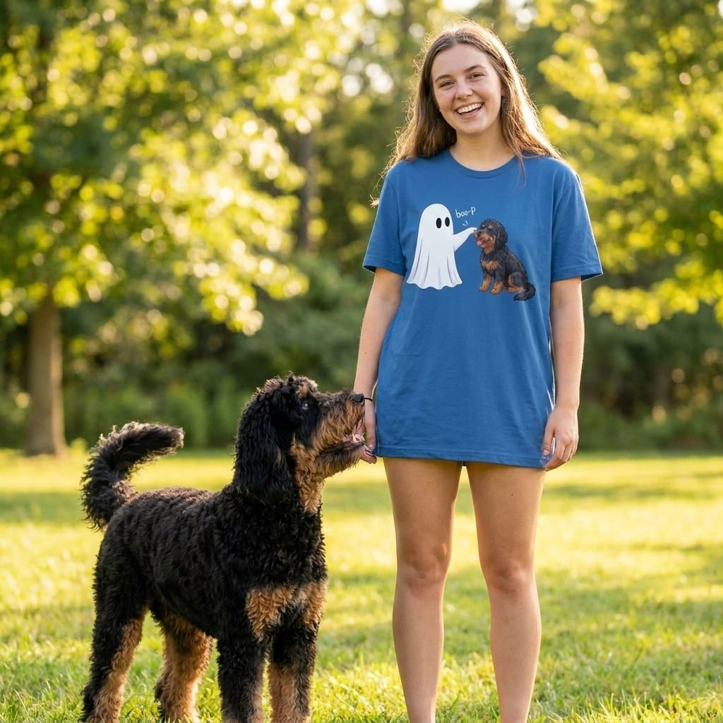 Phantom Goldendoodle Ghost Boop Sweatshirt in by Puppy Jo