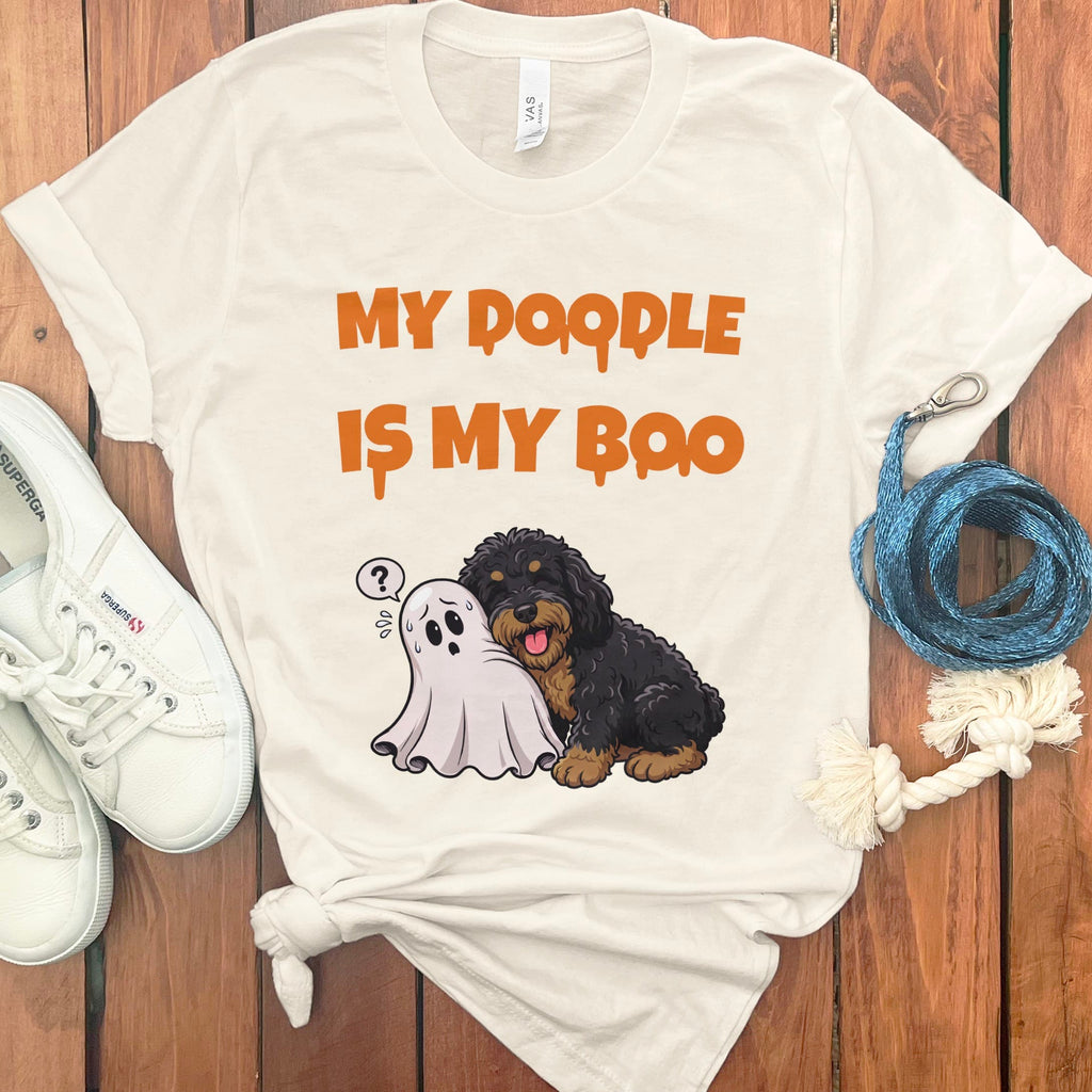 Phantom Goldendoodle My Boo T-Shirt in Natural / S by Puppy Jo