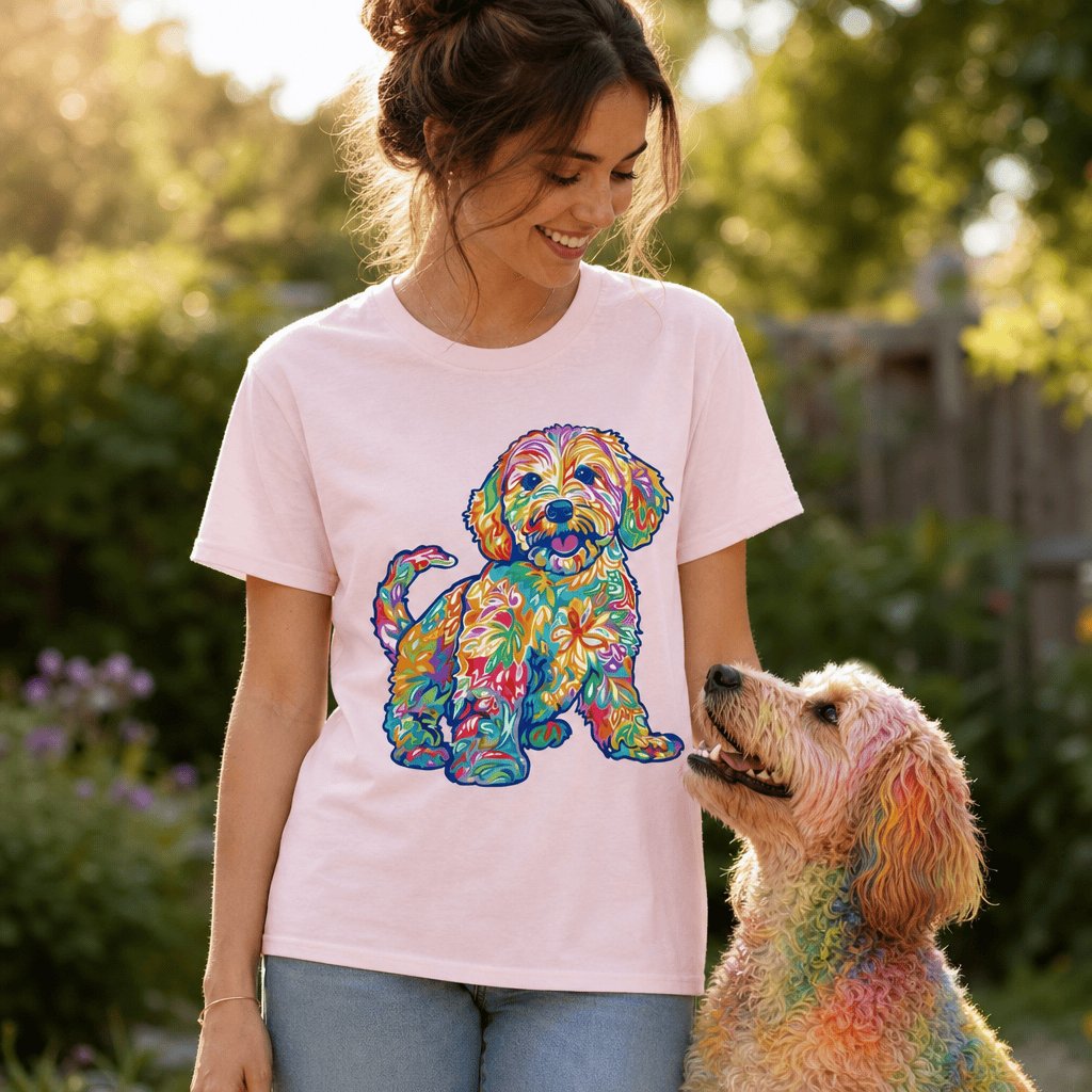 Preppy Doodle T-Shirt in by Puppy Jo
