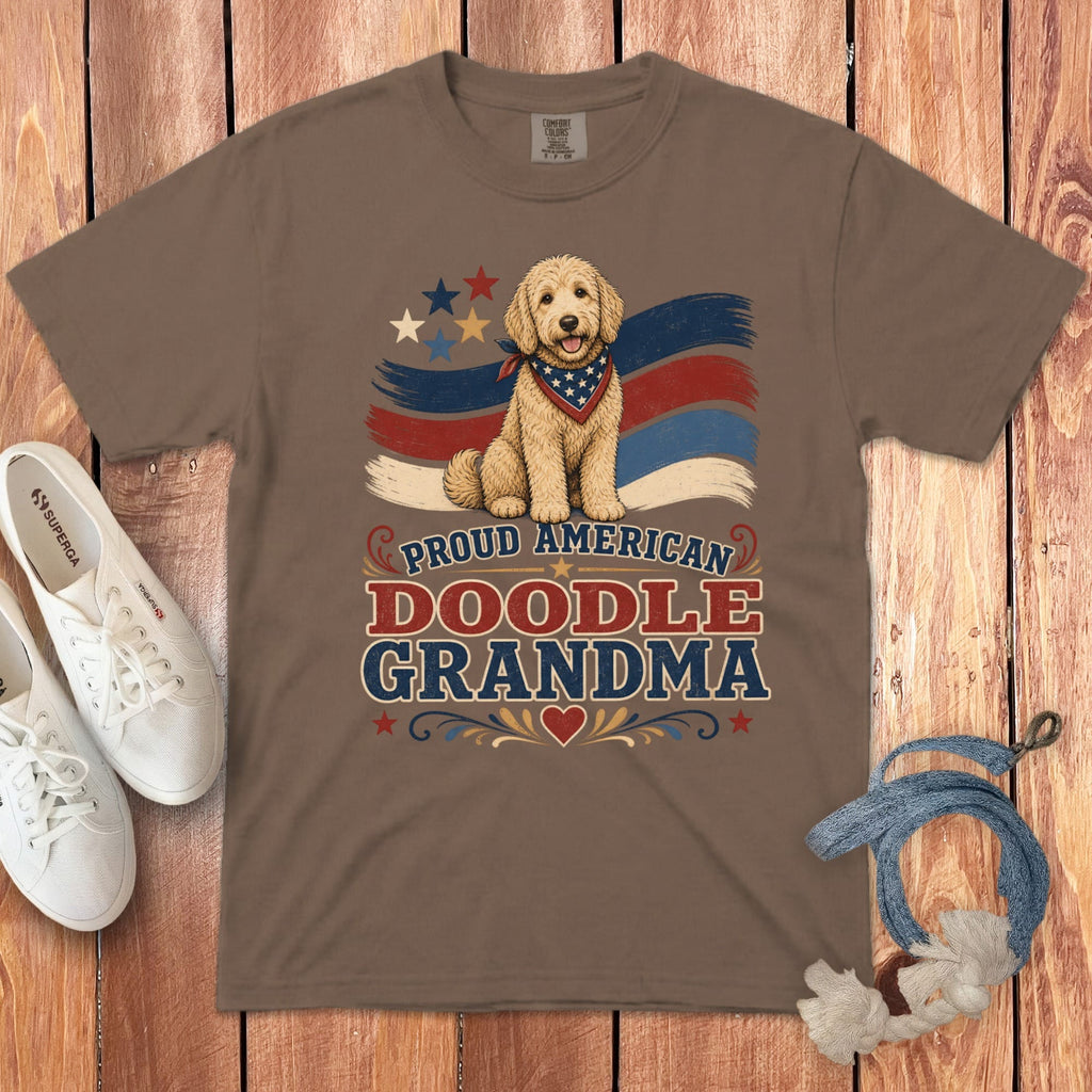 Proud Doodle Signature T-Shirt in Espresso / M by Puppy Jo