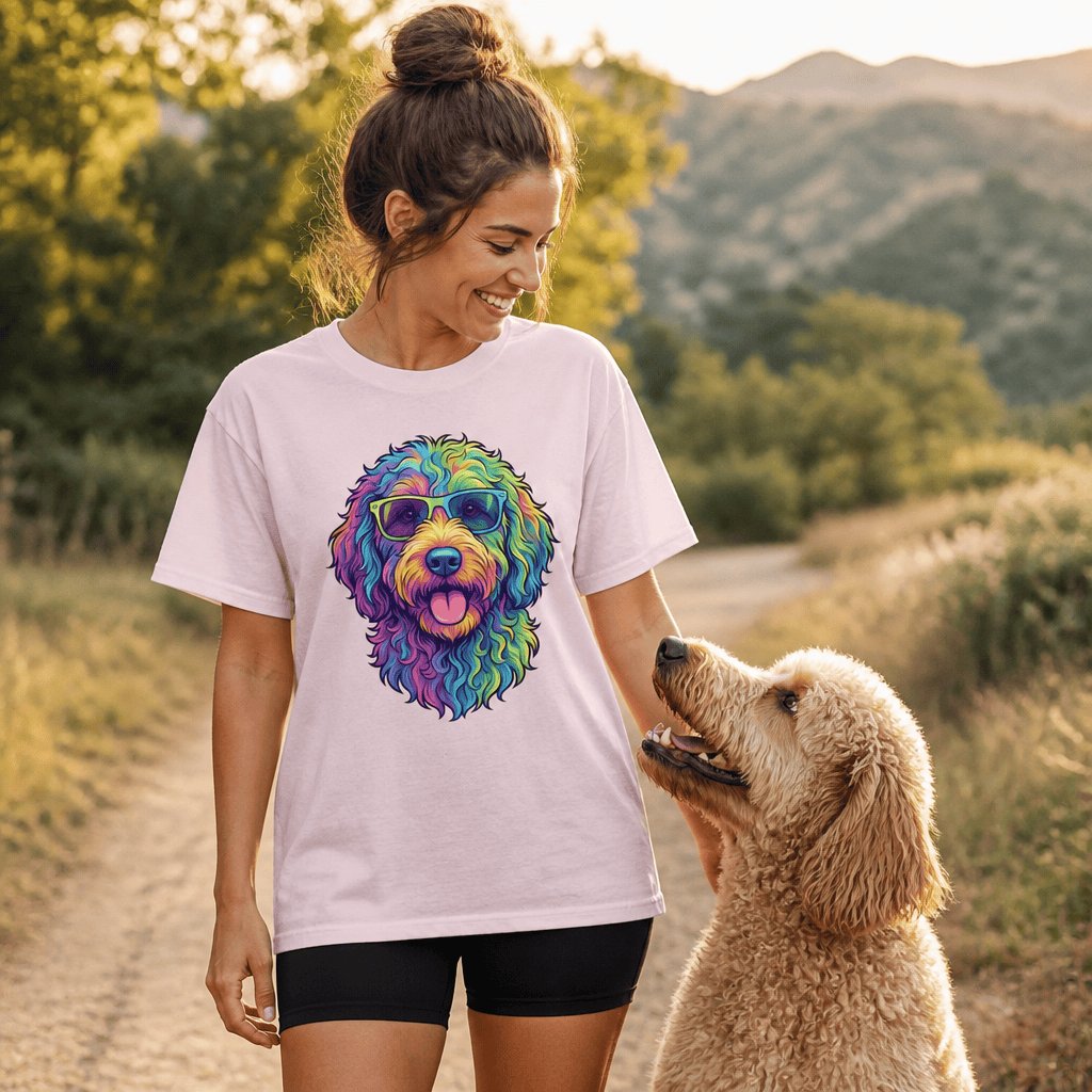 Psychedelic Cool Doodle T-Shirt in by Puppy Jo