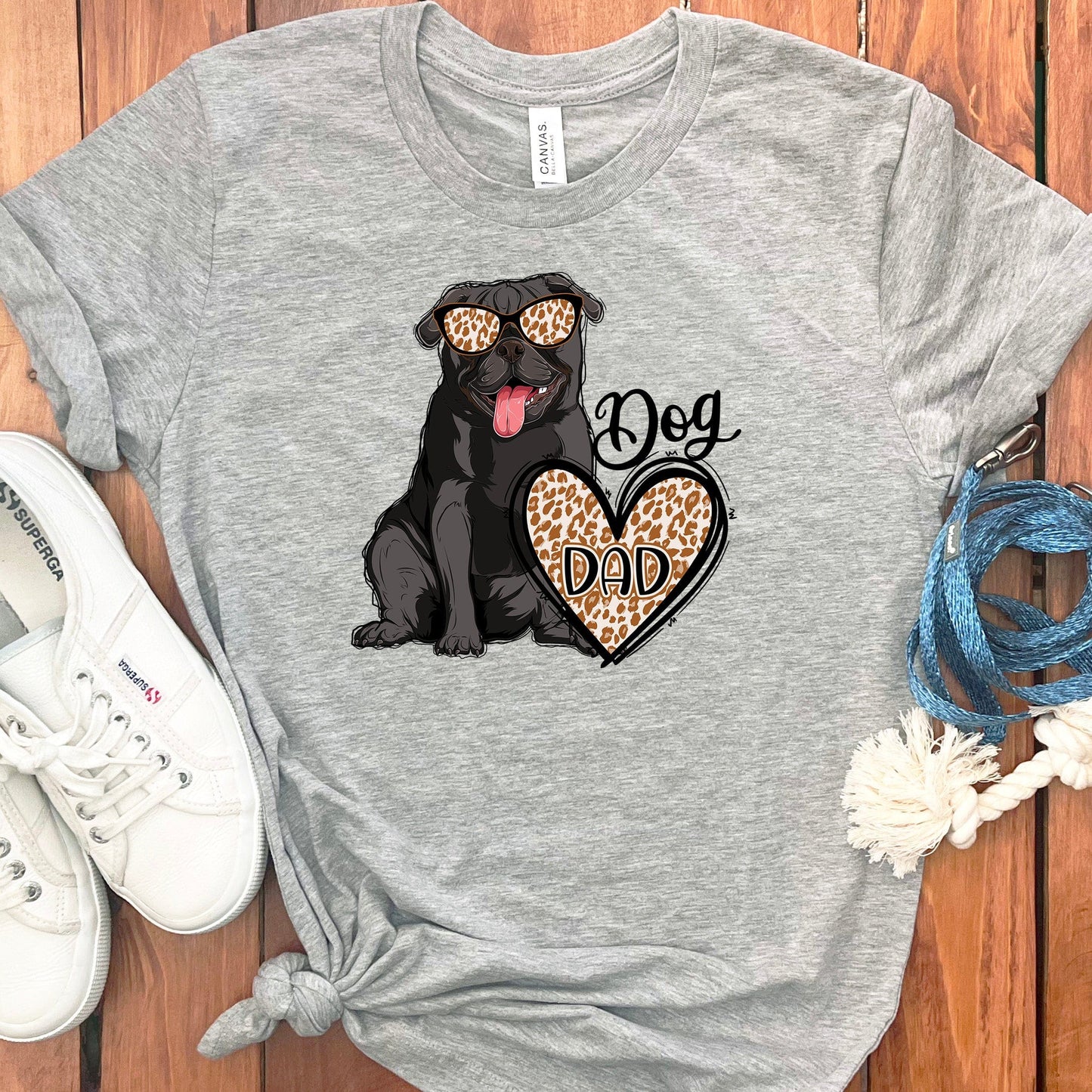 PUG DOG DAD T-SHIRT