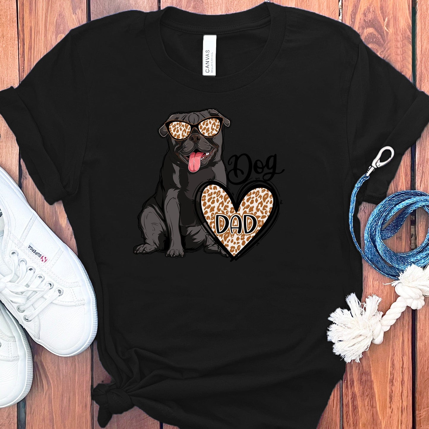 PUG DOG DAD T-SHIRT