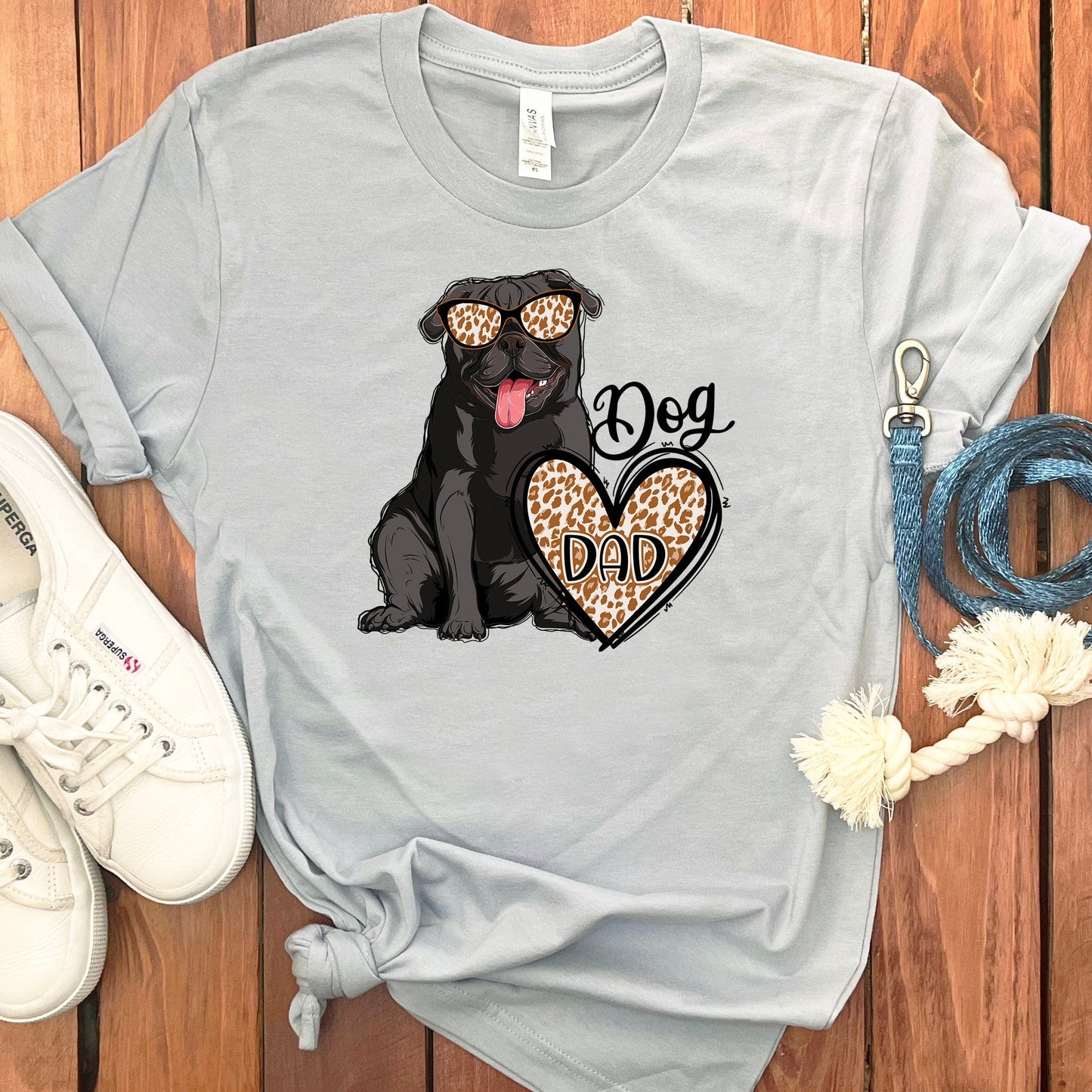 PUG DOG DAD T-SHIRT