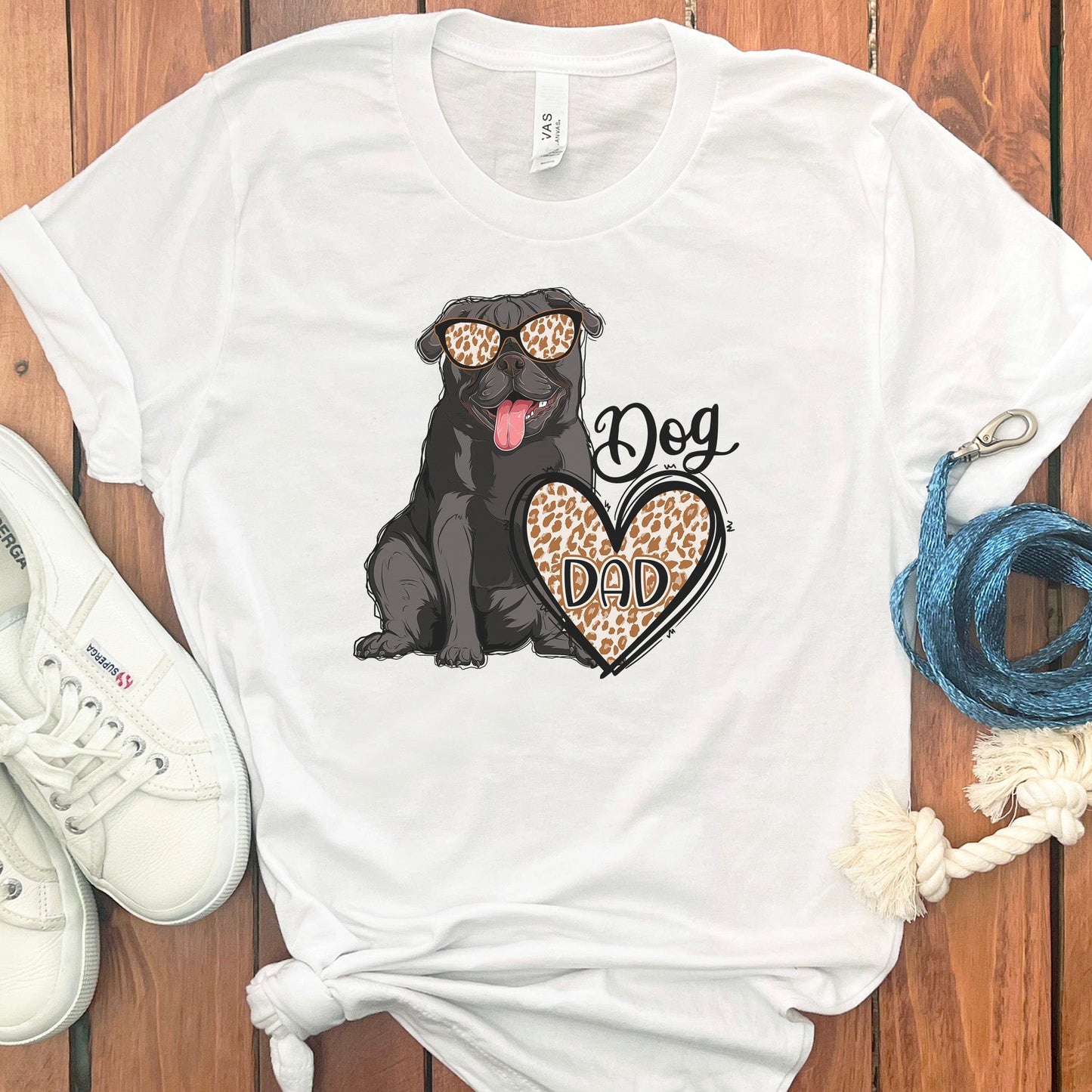 PUG DOG DAD T-SHIRT