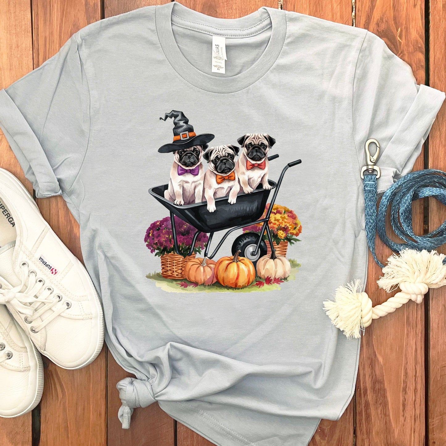 PUG HALLOWEEN T-SHIRT