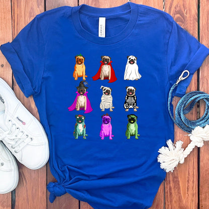 PUG HALLOWEEN T-SHIRT