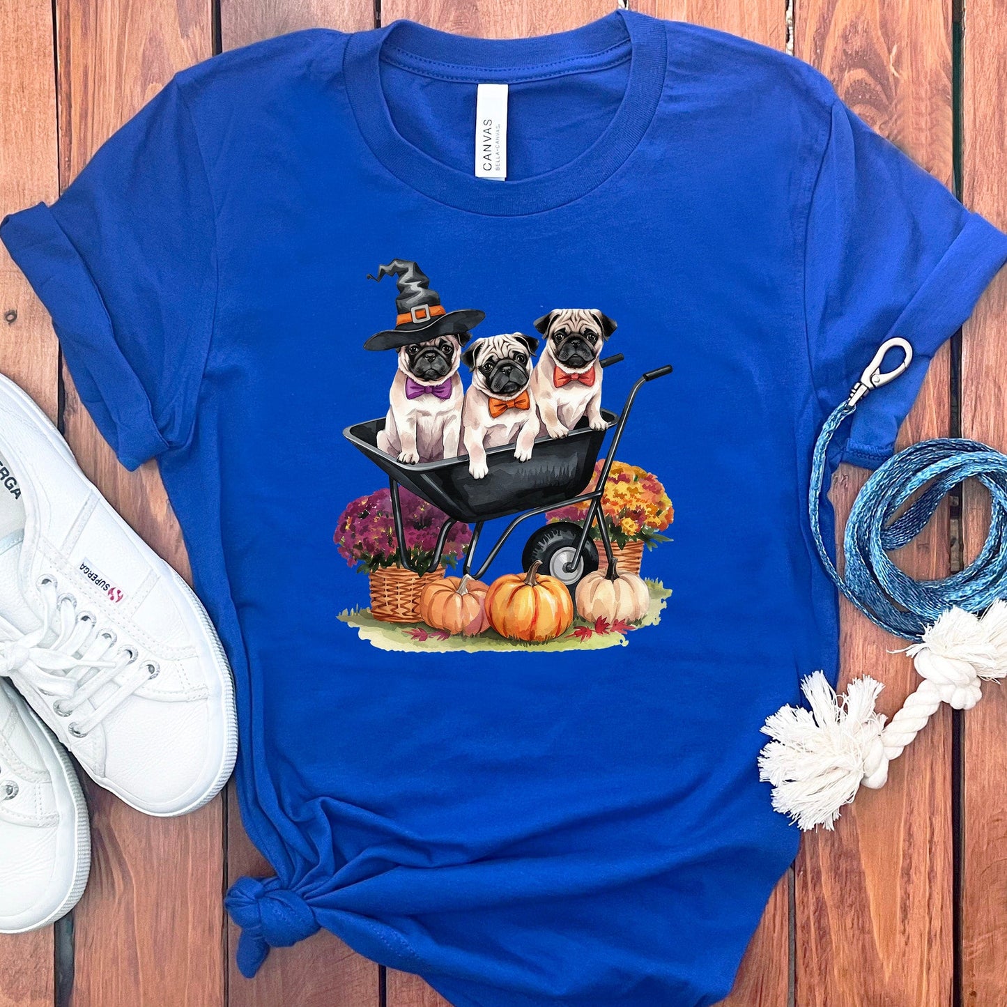 PUG HALLOWEEN T-SHIRT