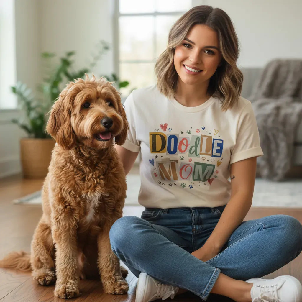 Ransom Doodle Mom T-Shirt in by Puppy Jo