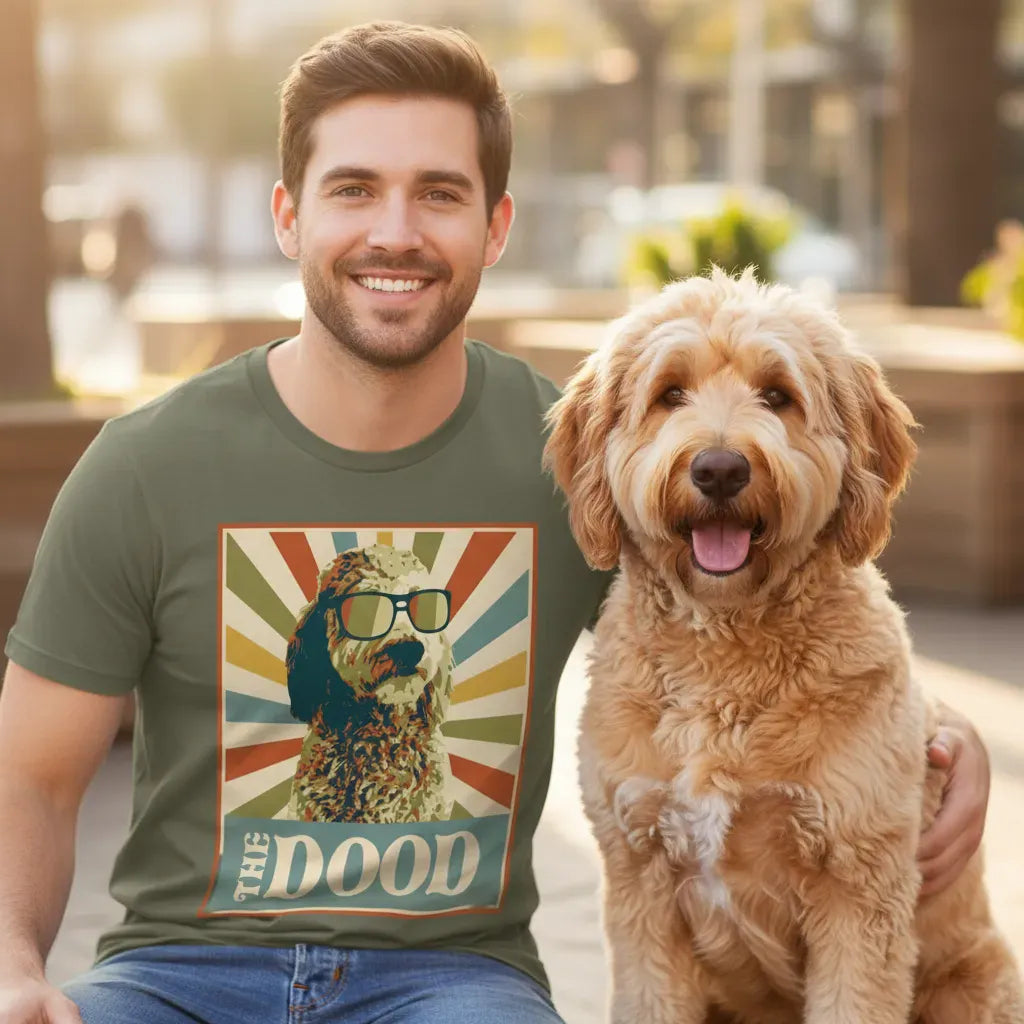 Retro Cool The Dood T-Shirt in by Puppy Jo