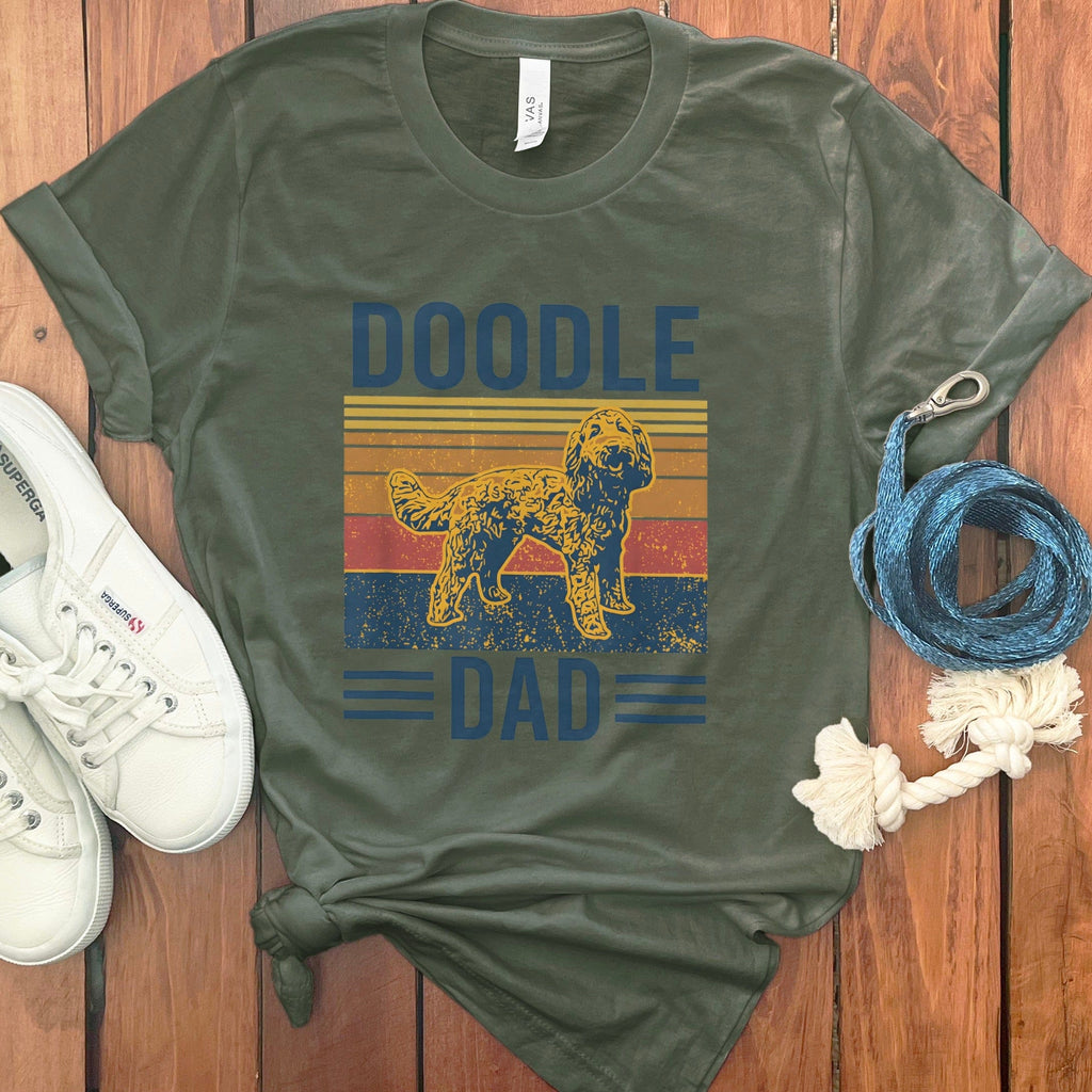 Retro Doodle Dad T-Shirt in by Puppy Jo