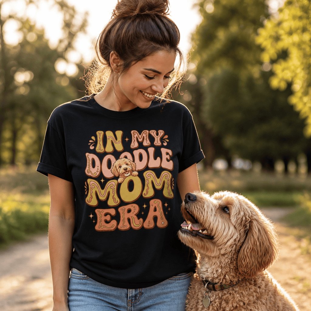 Retro Doodle Era T-Shirt in by Puppy Jo