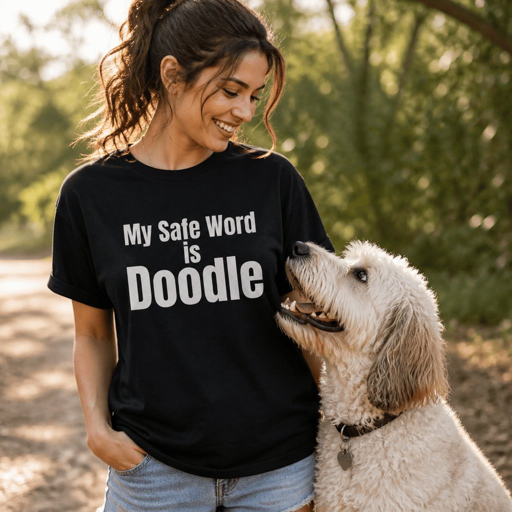 Safe Word Doodle T-Shirt in by Puppy Jo
