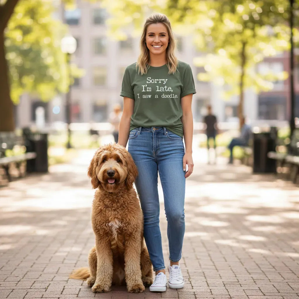 Saw a Doodle T-Shirt in by Puppy Jo