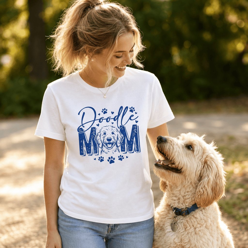Script Doodle Mom Heart T-Shirt in by Puppy Jo