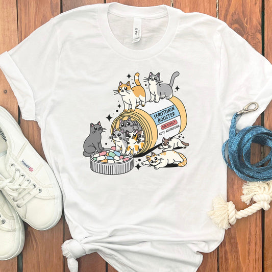 SEROTONIN CAT T-SHIRT