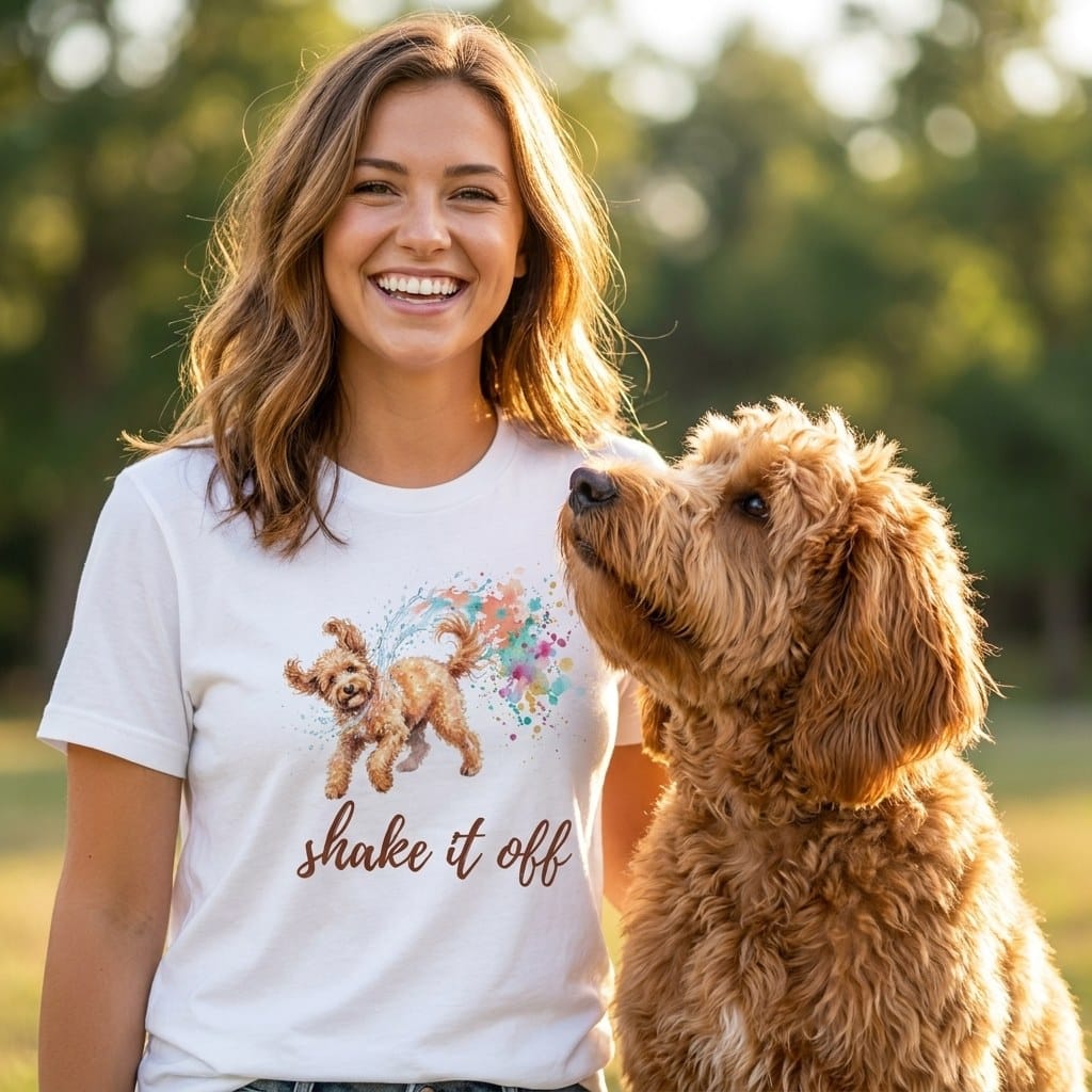 Shake it Doodle T-Shirt in by Puppy Jo