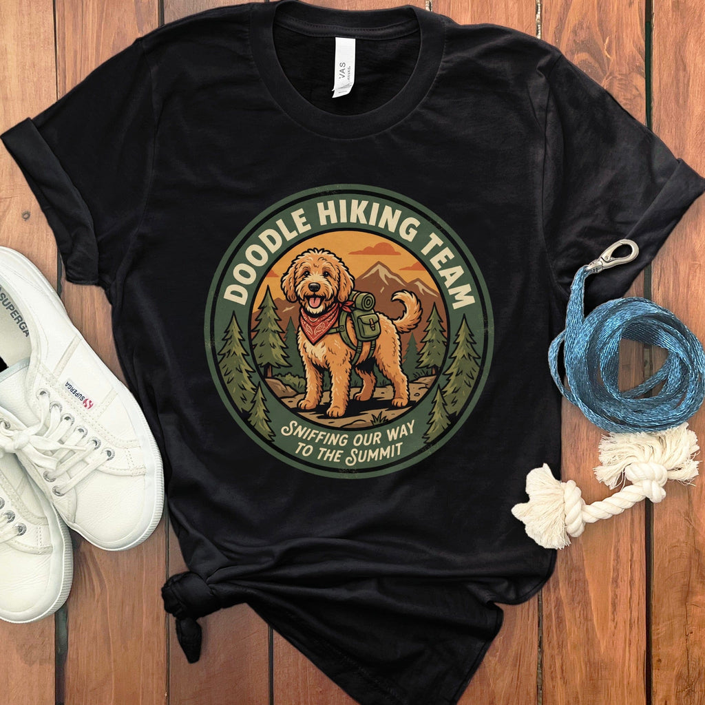 Sniffing to Summit T-Shirt in Black / S by Puppy Jo