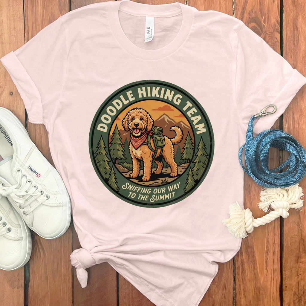 Sniffing to Summit T-Shirt in Soft Pink / S by Puppy Jo