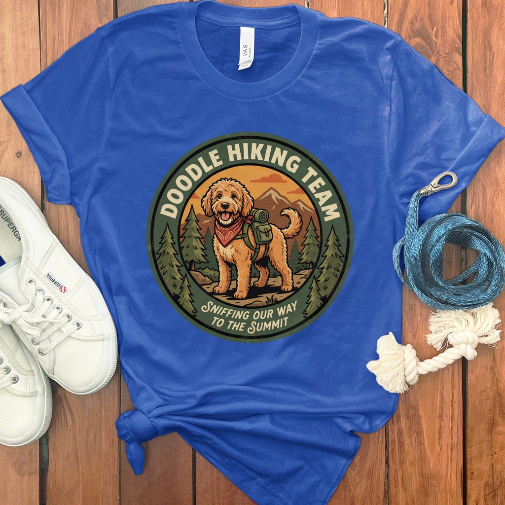 Sniffing to Summit T-Shirt in True Royal / S by Puppy Jo