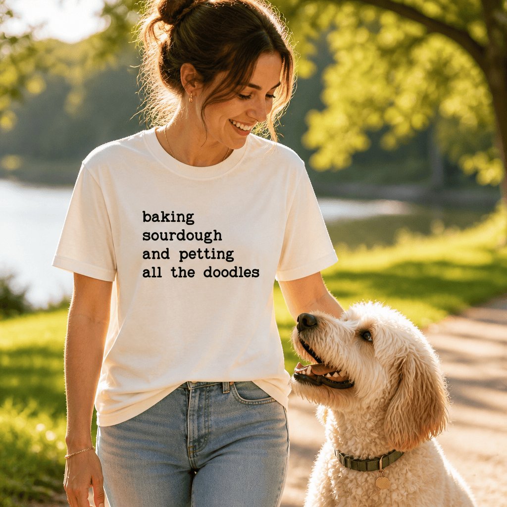 Sourdough & Doodle T-Shirt in by Puppy Jo