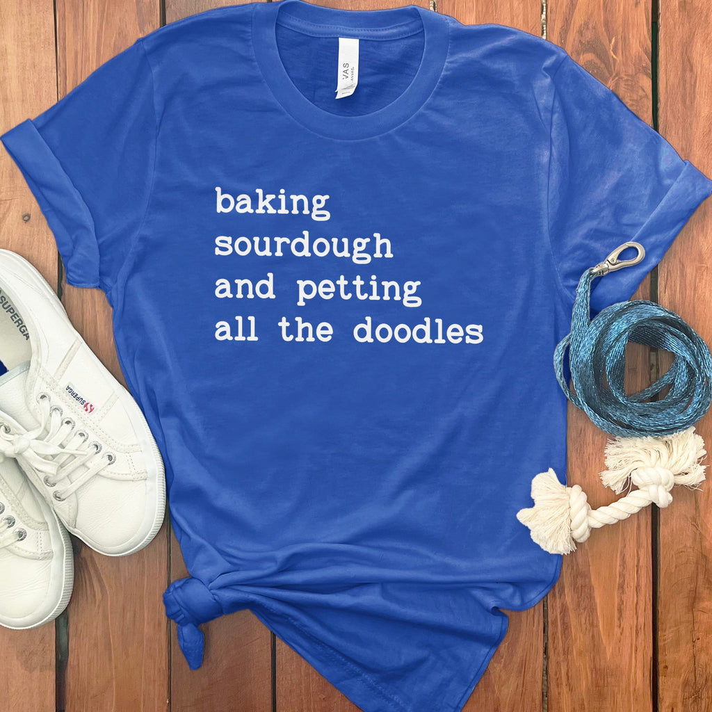 Sourdough & Doodle T-Shirt in True Royal / M by Puppy Jo