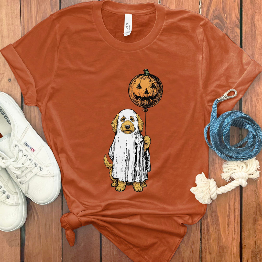 Spooky Doodle T-Shirt in Autumn / S by Puppy Jo