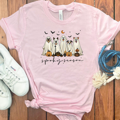 SPOOKY SEASON DOG T-SHIRT
