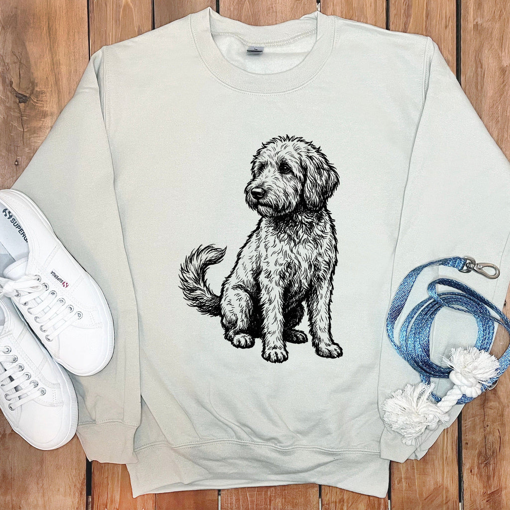 Standing Doodle Sweatshirt in by Puppy Jo