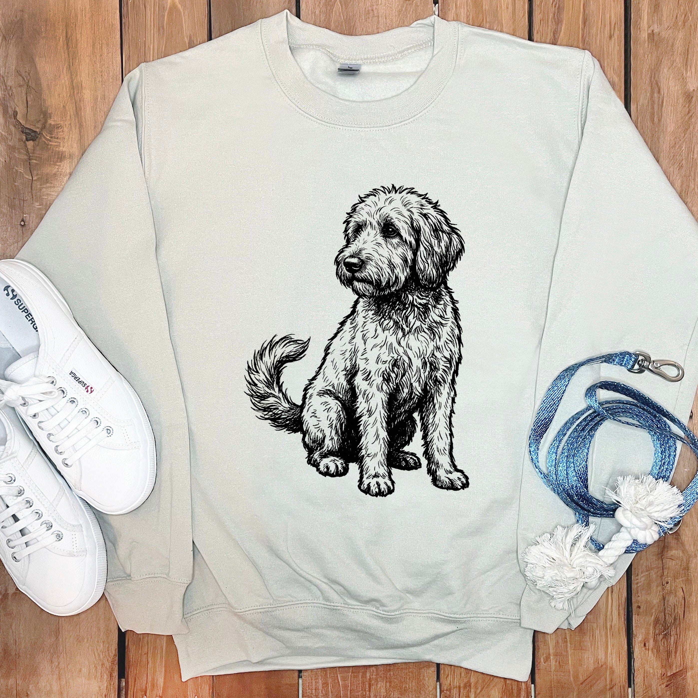 Standing Doodle Sweatshirt in by Puppy Jo