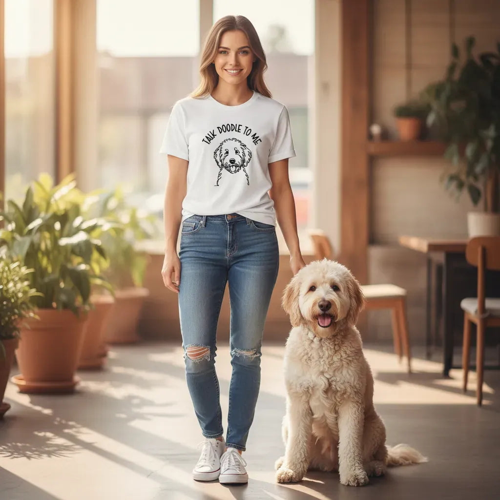 Talk Doodle T-Shirt in by Puppy Jo