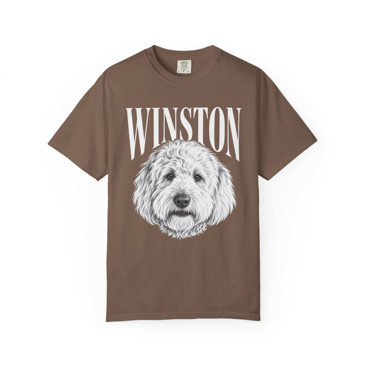 Personalized Pet Portrait Signature T-Shirt