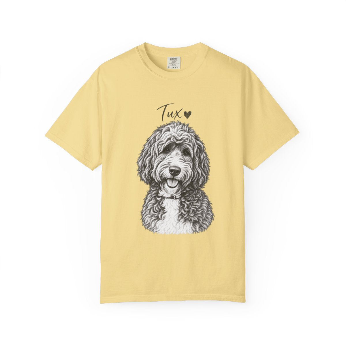 Personalized Pet Line Art Signature T-Shirt