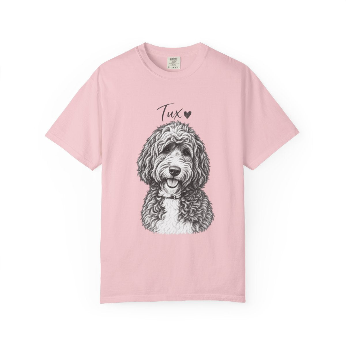 Personalized Pet Line Art Signature T-Shirt