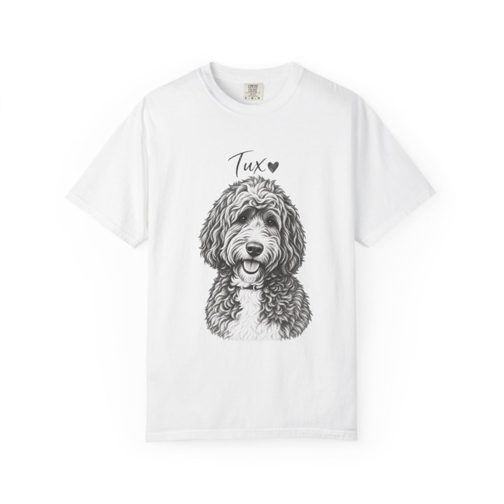 Personalized Pet Line Art Signature T-Shirt
