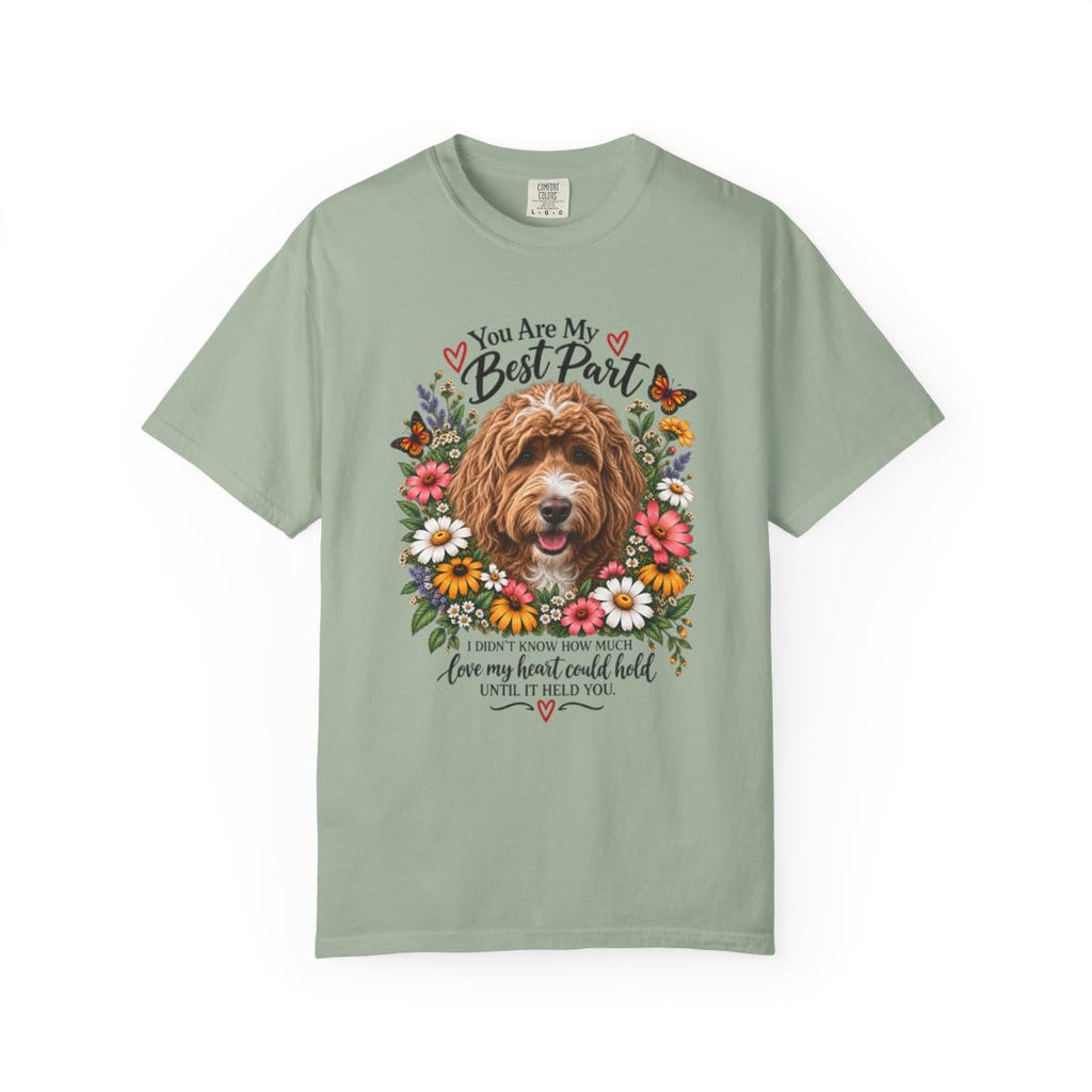Custom Sentimental Dog Lover Signature T-Shirt in Bay / S by AnywherePOD