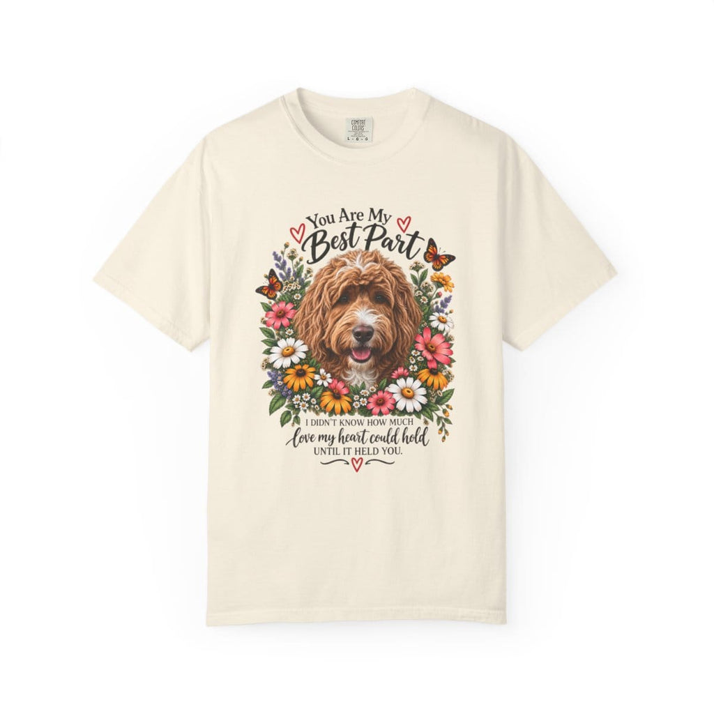 Custom Sentimental Dog Lover Signature T-Shirt in Ivory / S by AnywherePOD