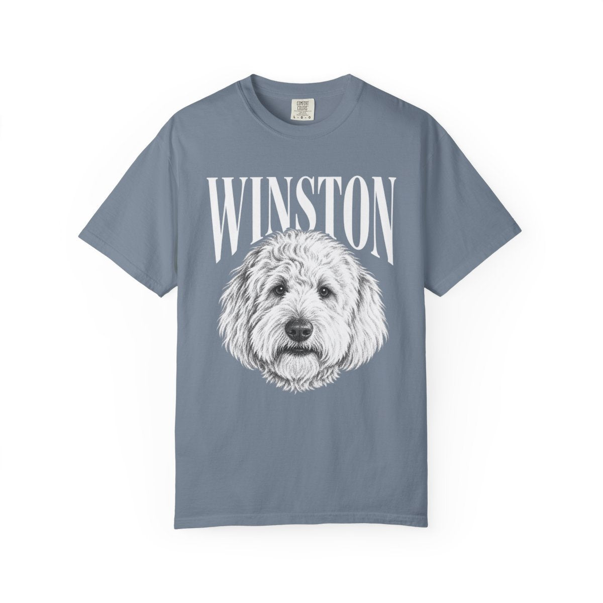 Personalized Pet Portrait Signature T-Shirt