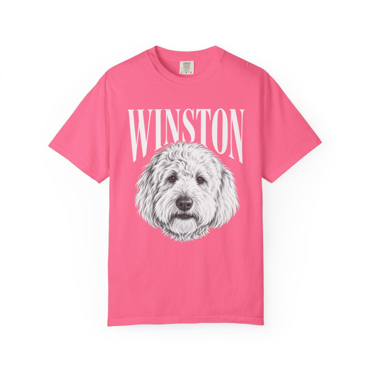 Personalized Pet Portrait Signature T-Shirt