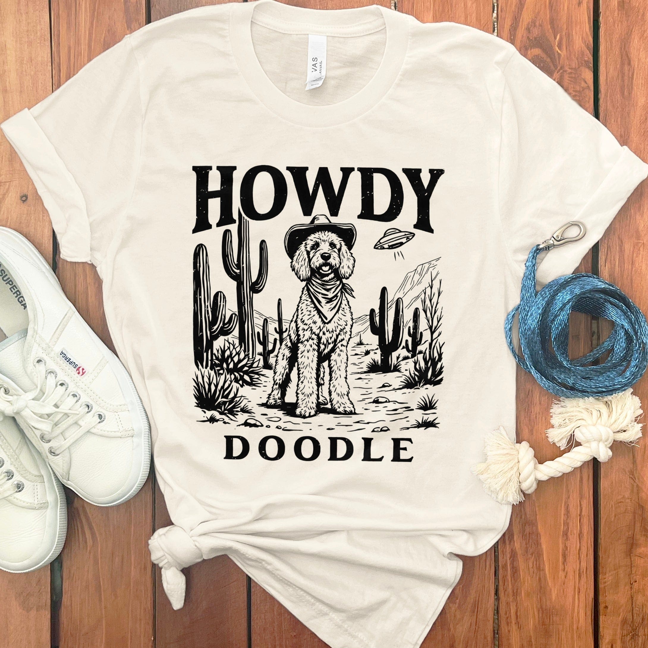 Vintage Howdy Doodle T-Shirt in Natural / S by Puppy Jo