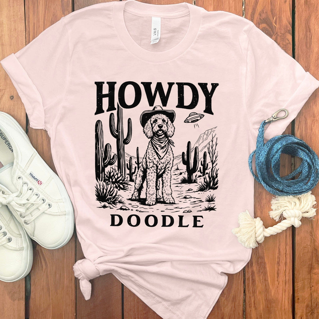 Vintage Howdy Doodle T-Shirt in Soft Pink / S by Puppy Jo