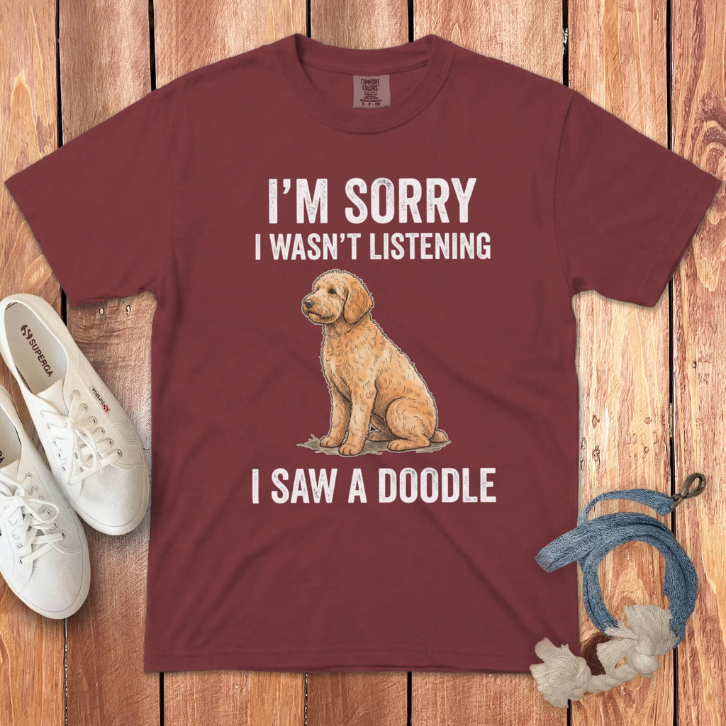 Wasn't Listening Signature T-Shirt in Chili / S by Puppy Jo